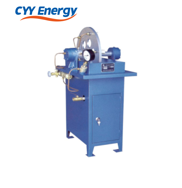 Cylinder valve calibration machine